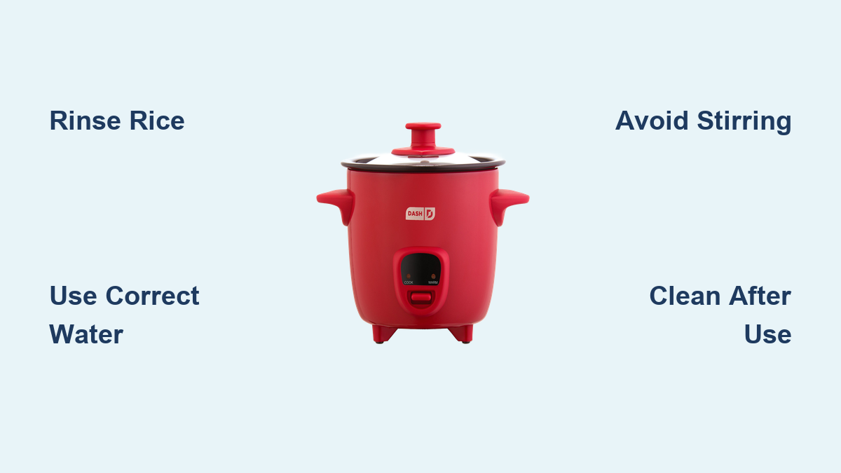 How to Use a Mini Rice Cooker: Quick Guide