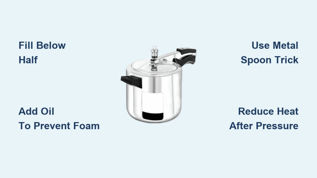 How to Prevent Pressure Cooker Overflow