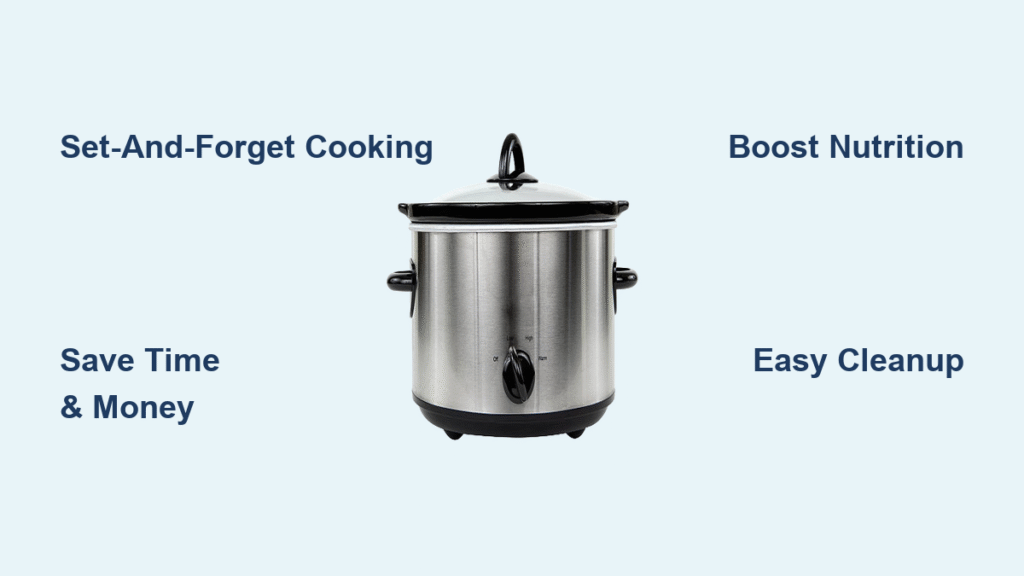 Slow Cooker Benefits: Easy, Healthy Meals