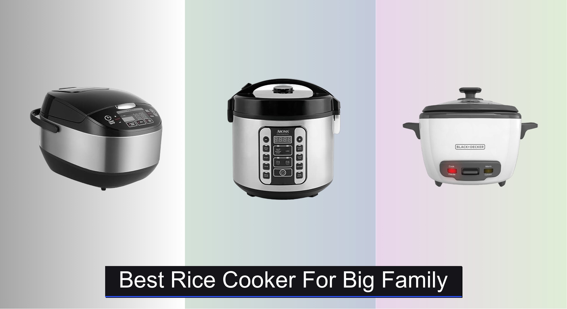 9 Best Rice Cookers for Big Family 2026
